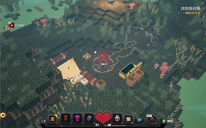 我的世界地下城 Minecraft Dungeons 潮濕沼澤潮濕洞穴開啟方法 Tks Creative Studio 遊戲攻略